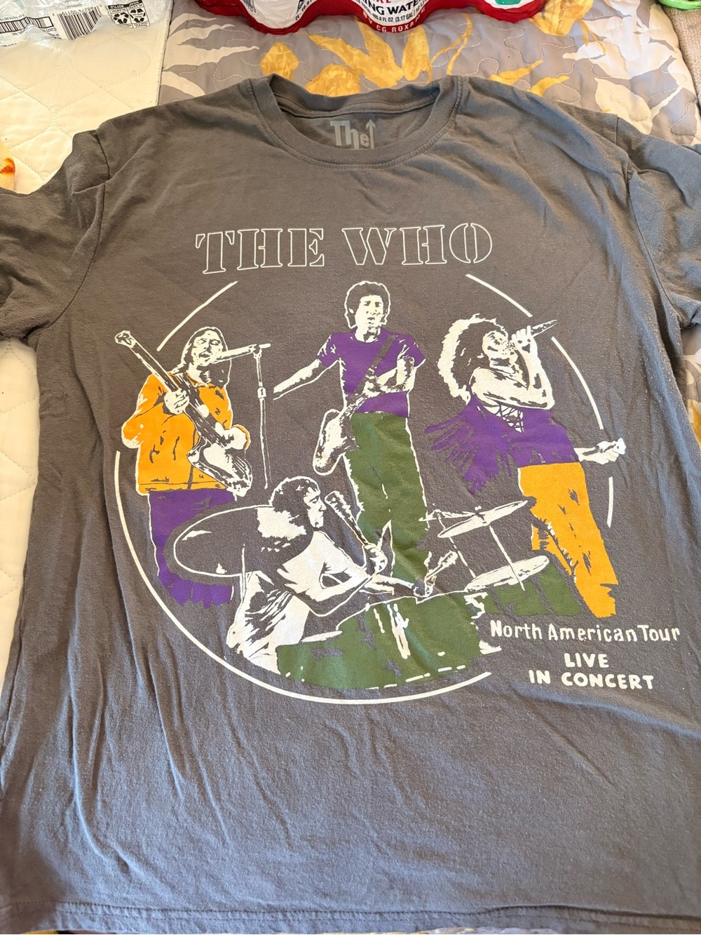 The Who Graphic Tour T-Shirt - Gray